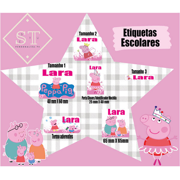 Peppa Pig Labels